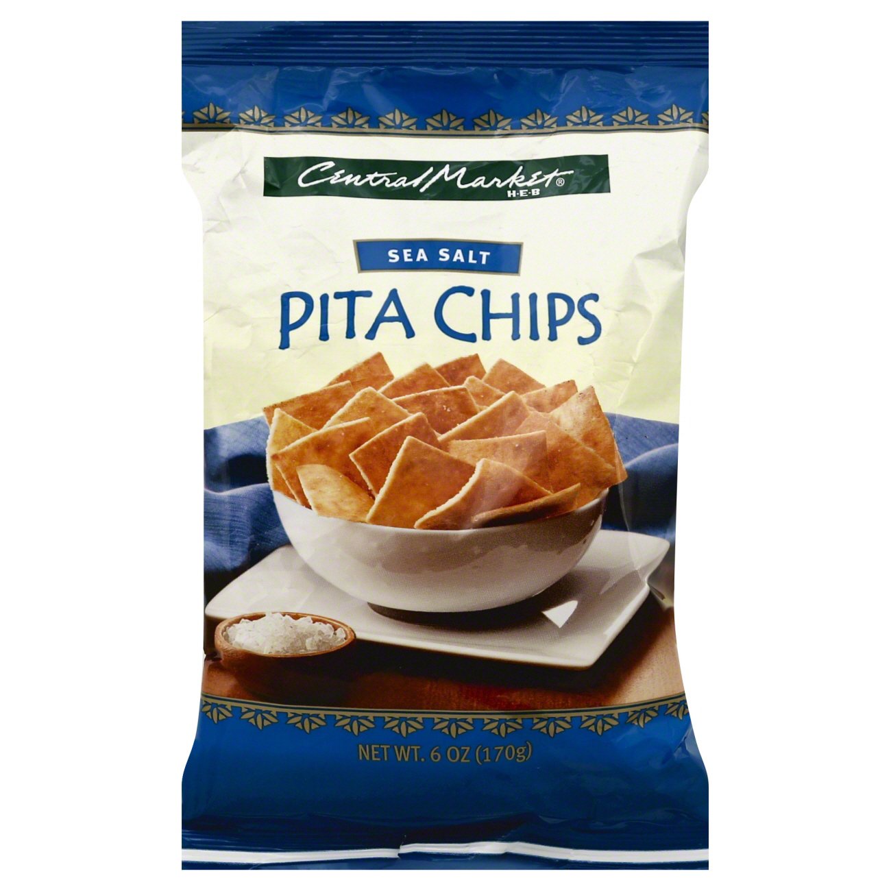 Central Market Sea Salt Pita Chips Shop Chips at HEB