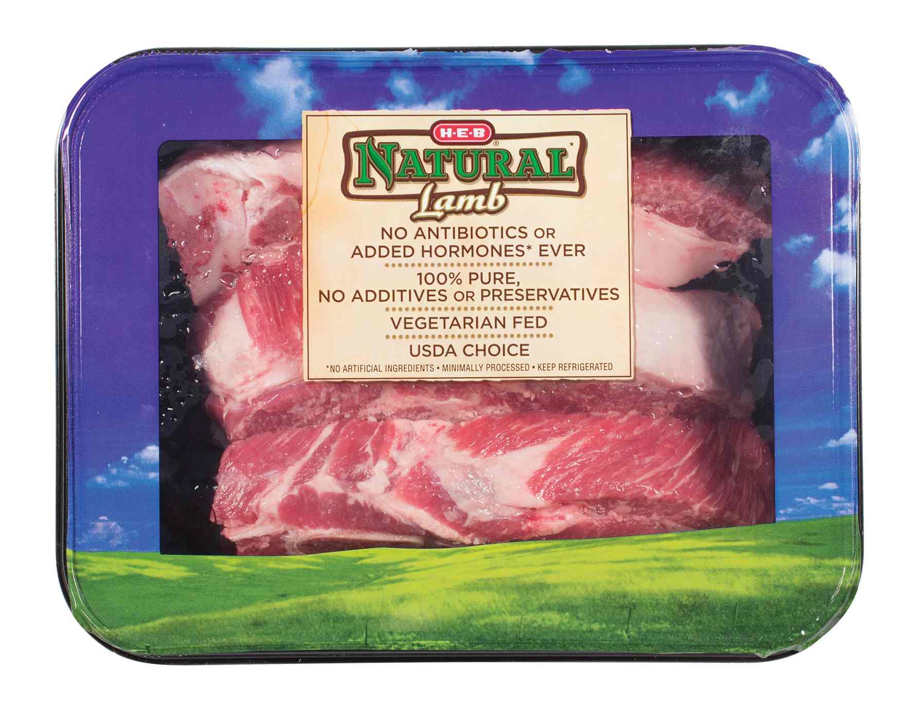 H-E-B Natural Lamb Country Style Ribs - Shop Lamb & goat at H-E-B