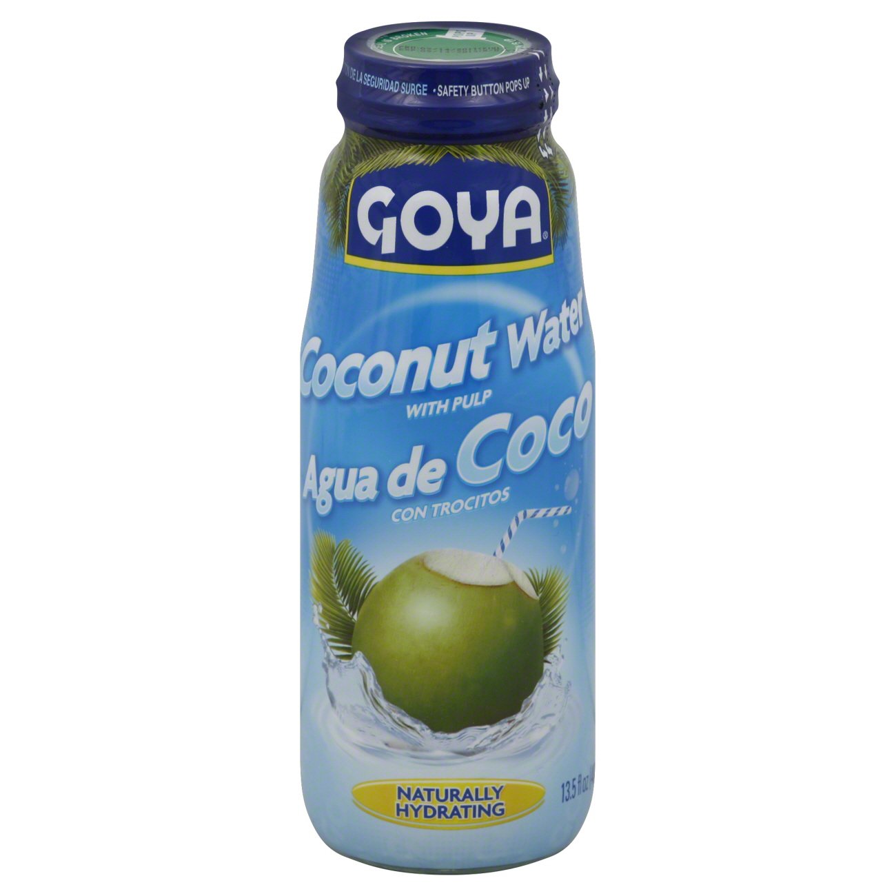 Goya Coconut Water with Pulp Shop Coconut water at HEB