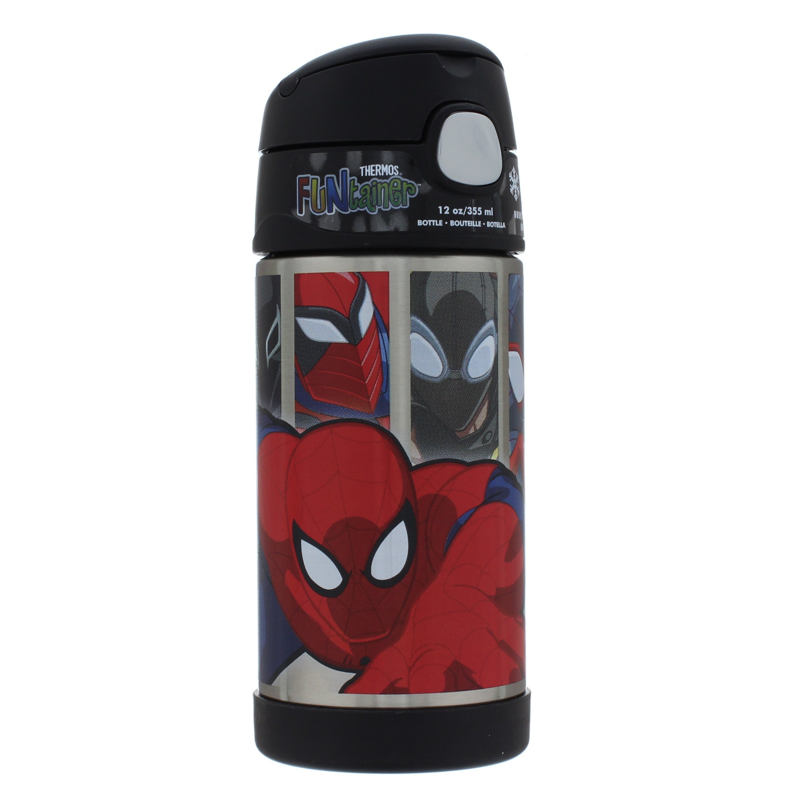 Thermos Funtainer 12 oz Beverage Bottle Spiderman