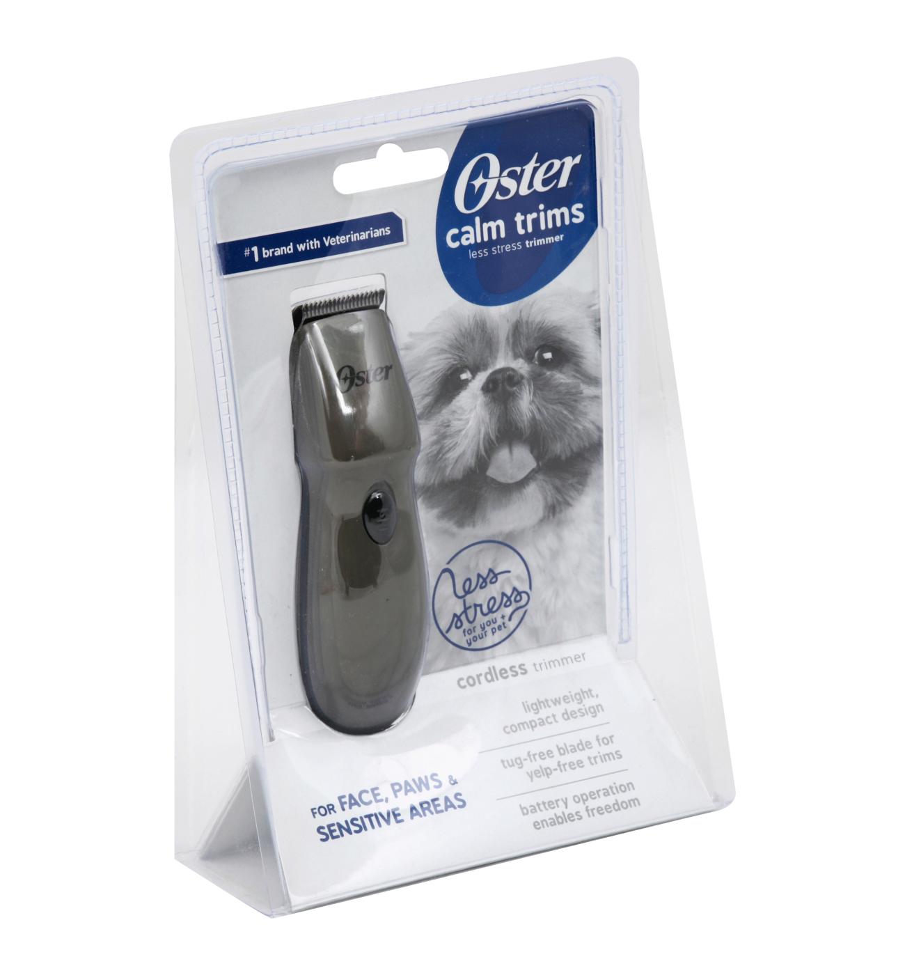 Oster calm trims deals less stress trimmer