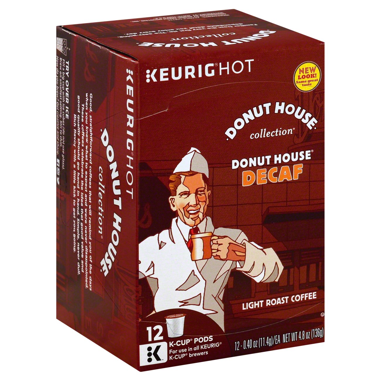 donut house decaf k cups