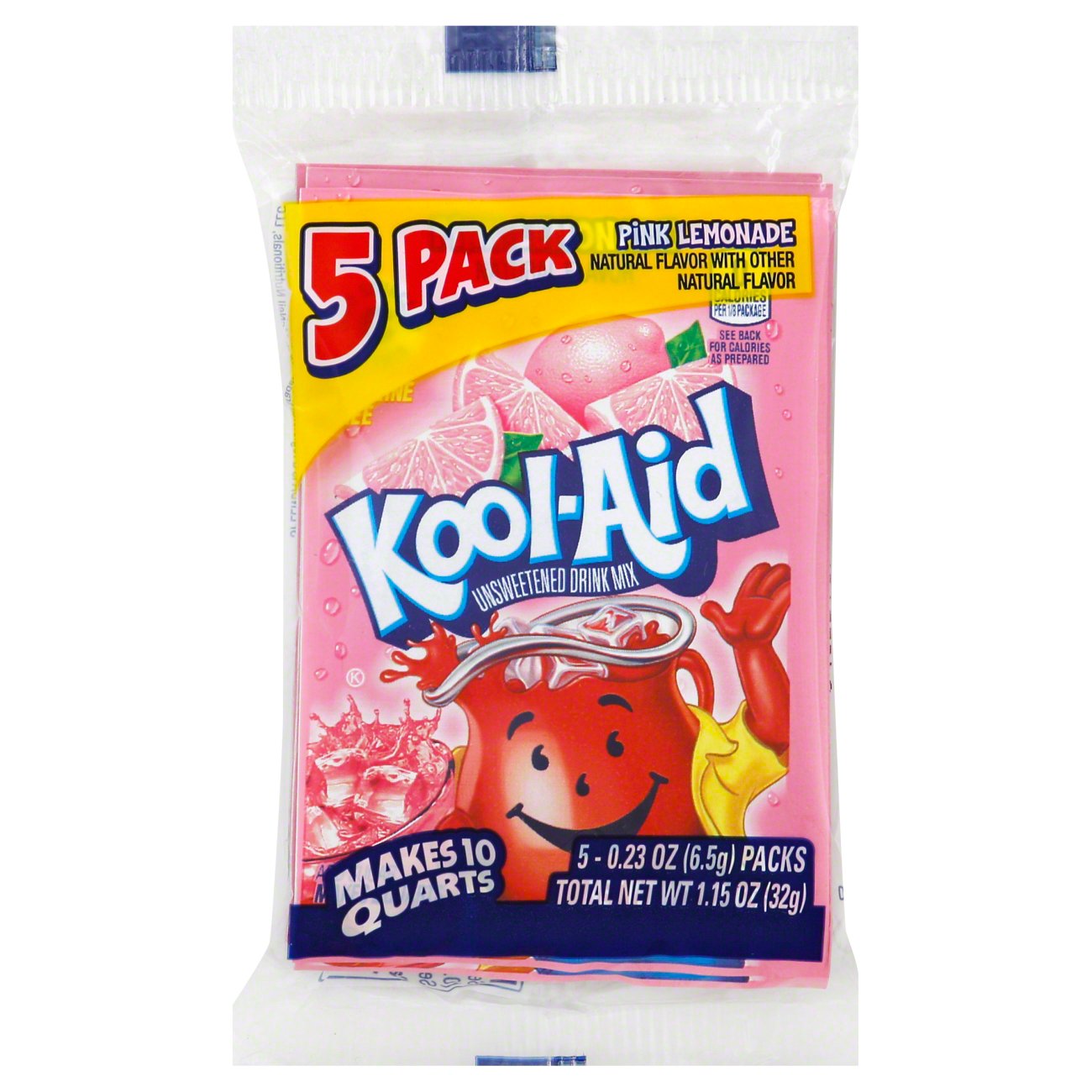 KoolAid Pink Lemonade Unsweetened Soft Drink Mix Shop Mixes & Flavor