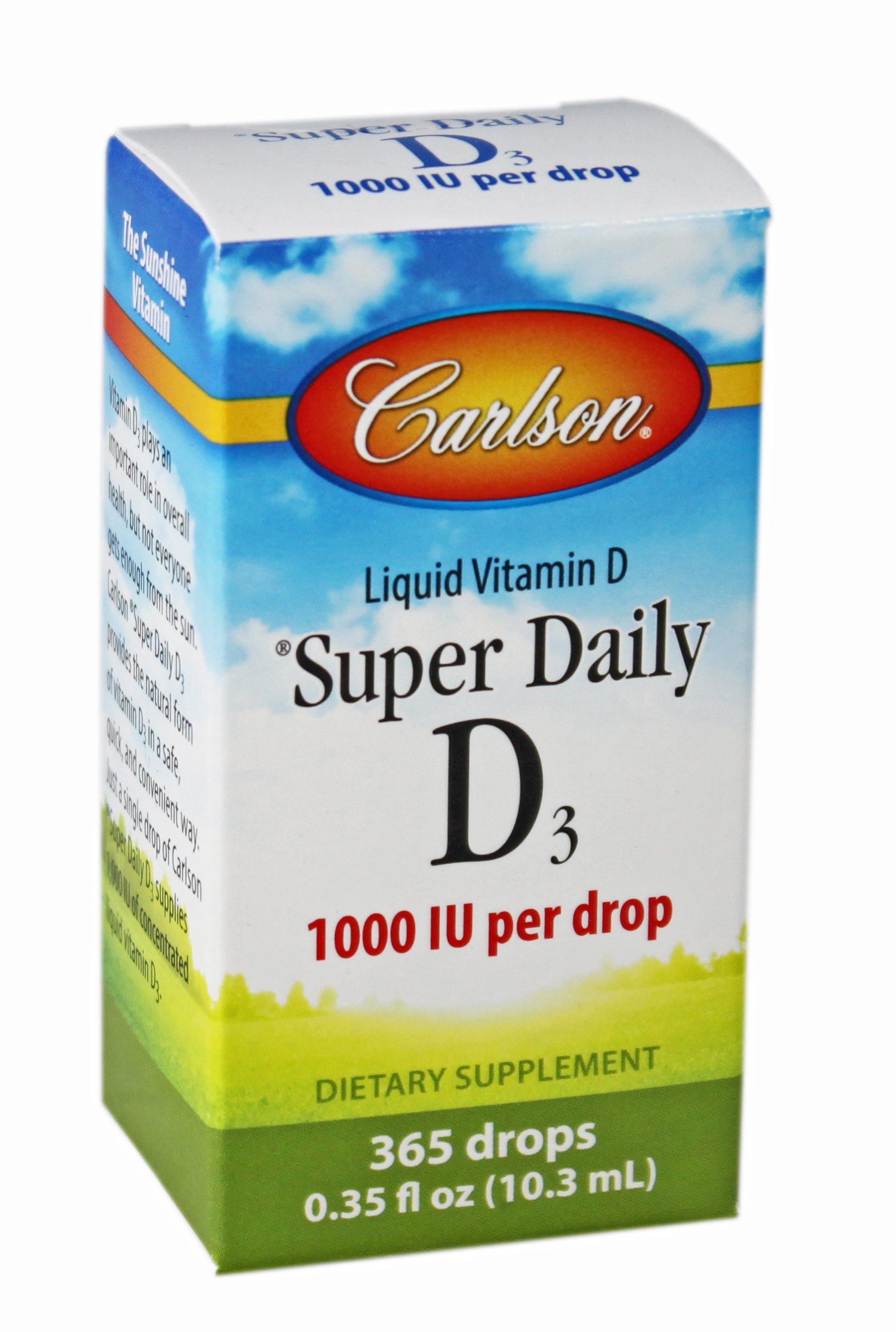 CARLSON Super Daily D3 - Shop Vitamins A-Z at H-E-B