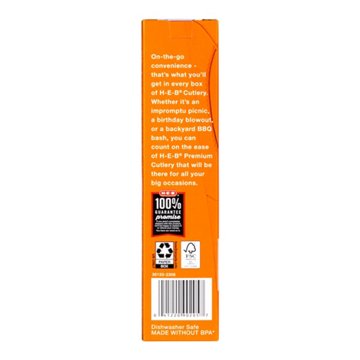 H-E-B Plastic Knives - Clear, 24 ct