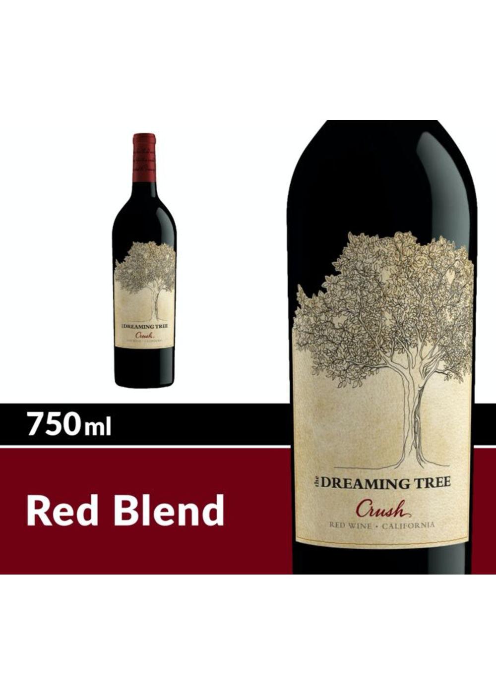 The Dreaming Tree Crush Red Blend Red Wine Bottle; image 6 of 7
