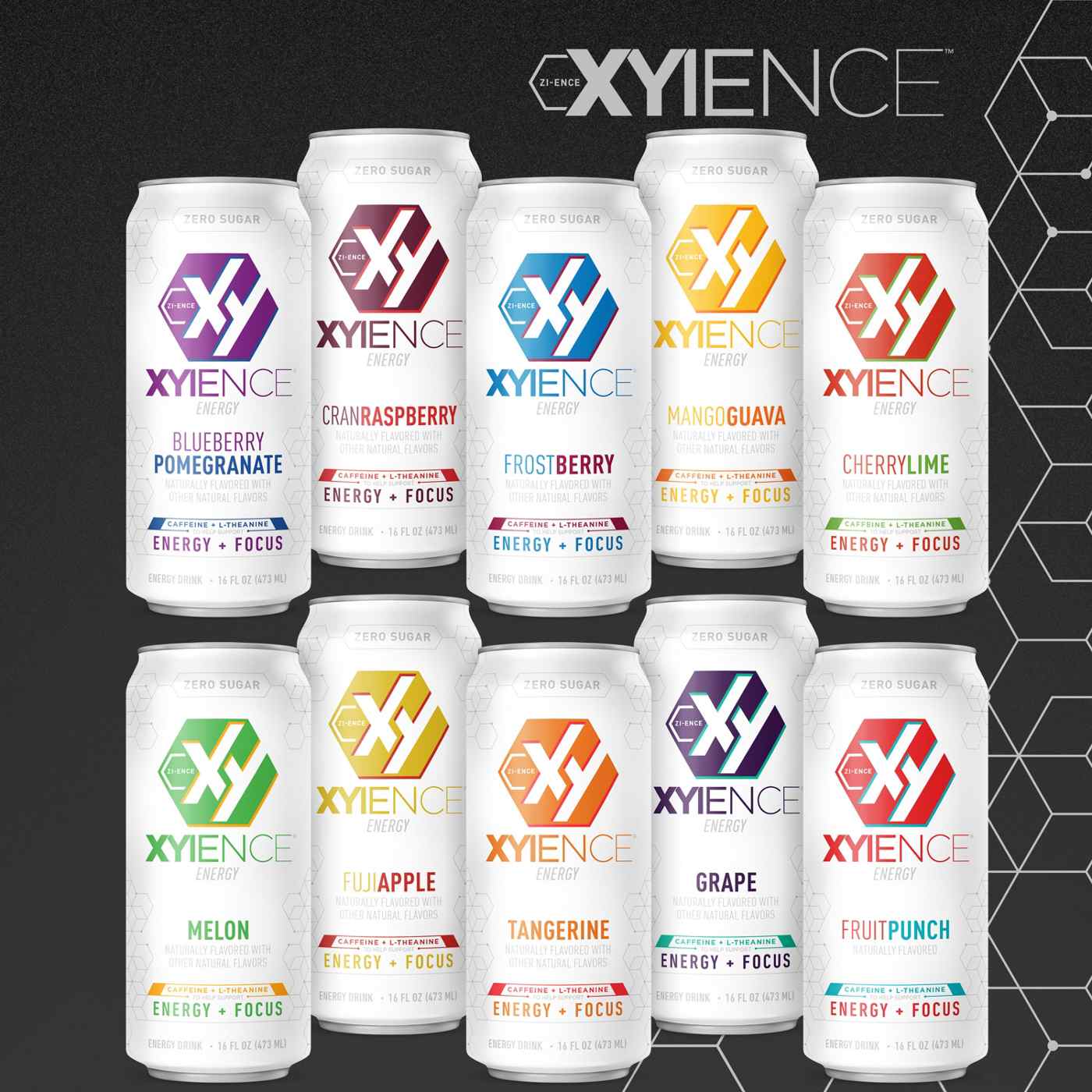 XYIENCE Zero Sugar Energy Drink - Frostberry; image 4 of 6