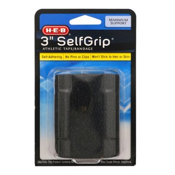 H-E-B 3-Inch SelfGrip Maximum Support Athletic Tape/Bandage, EACH