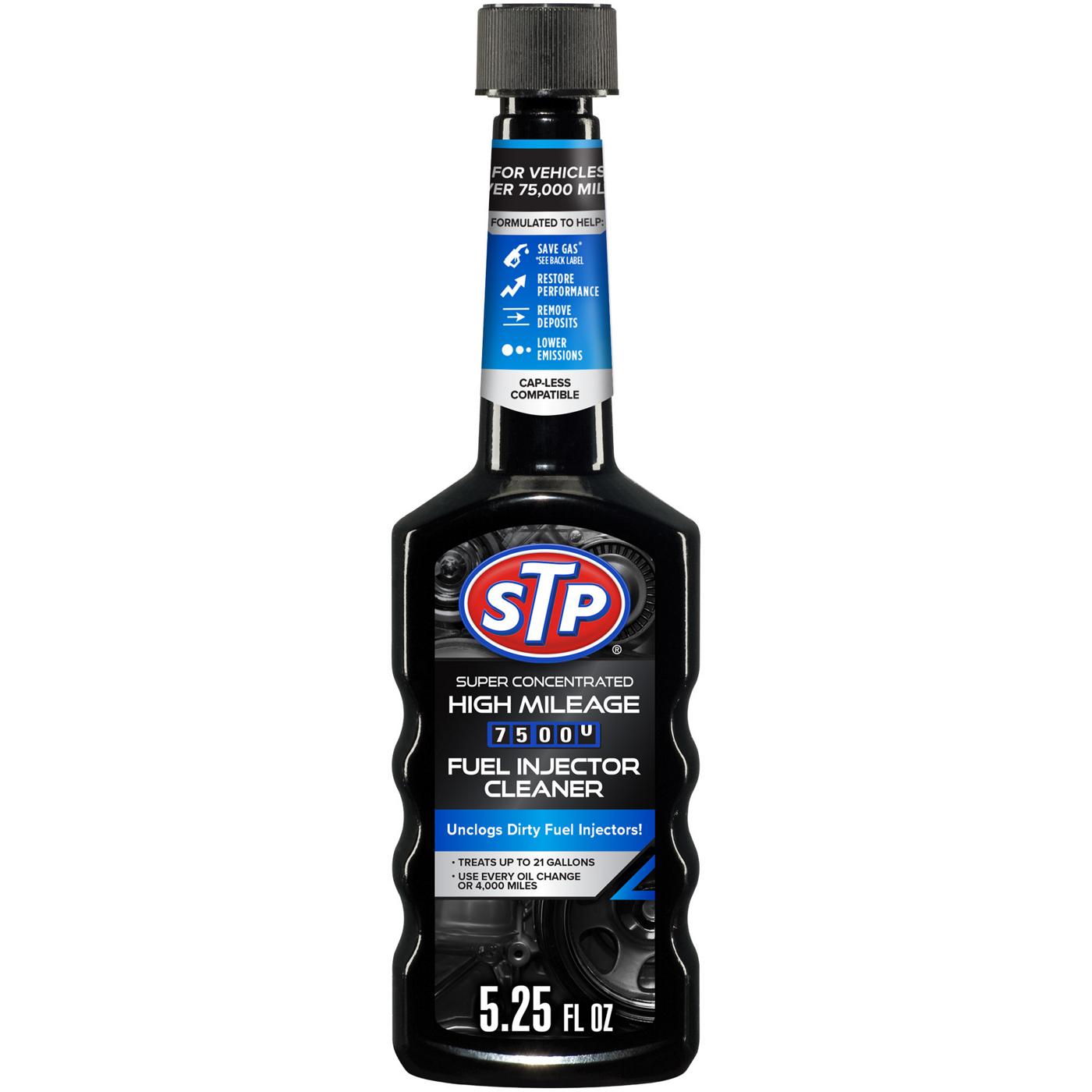 STP High Mileage Fuel Injector Cleaner; image 1 of 4