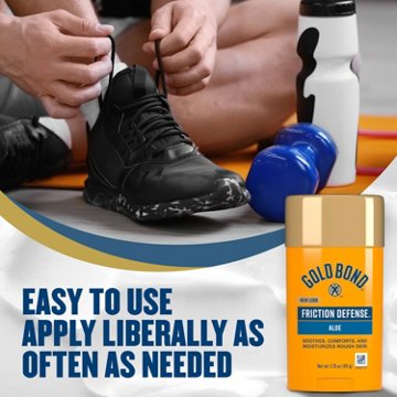 Gold Bond Friction Defense Anti Chafing Stick - Aloe, 1.75 oz