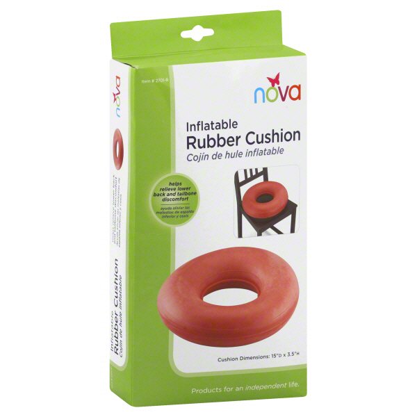 Nova Rubber Cushion, Inflatable