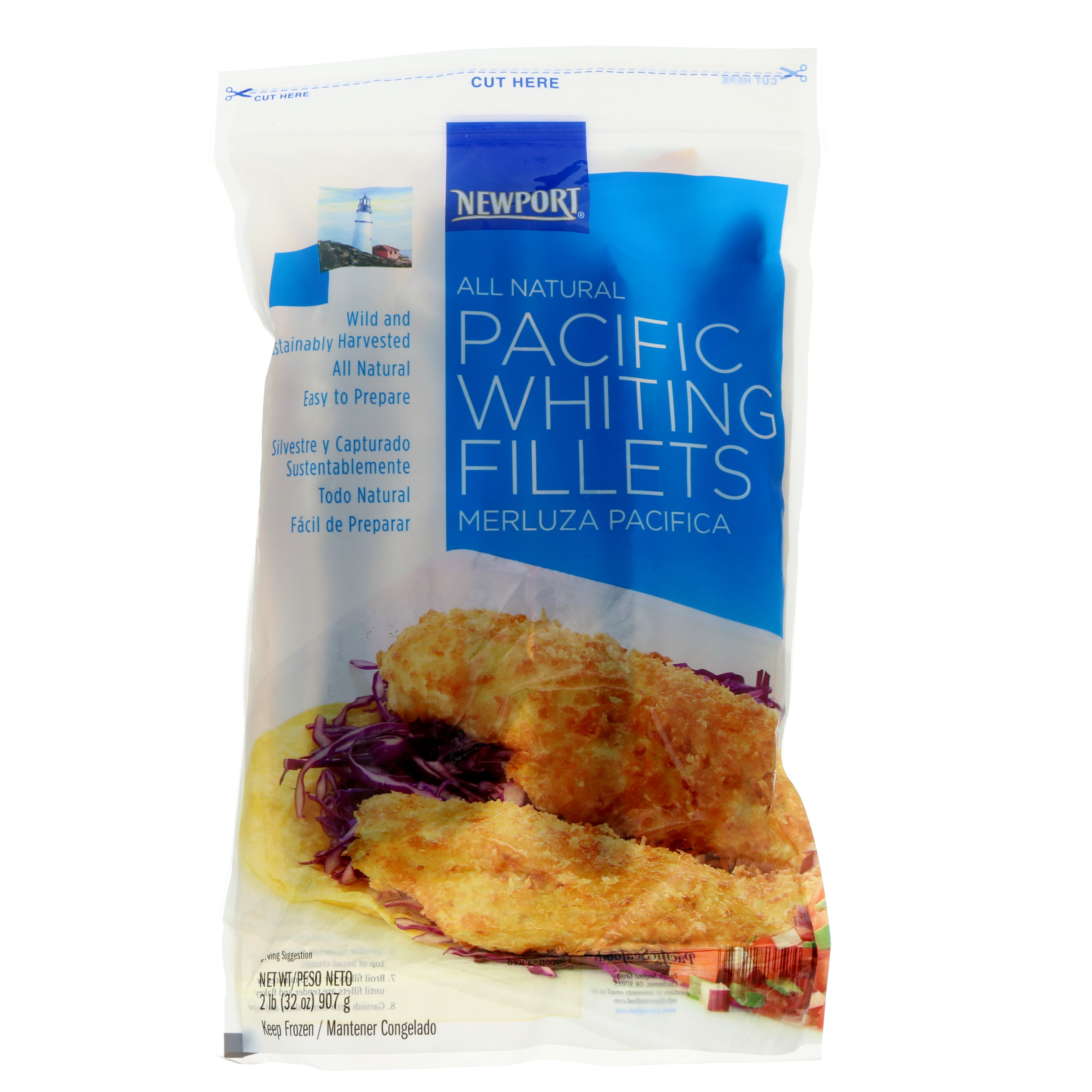 Newport All Natural Pacific Whiting Fillets Shop Fish at HEB