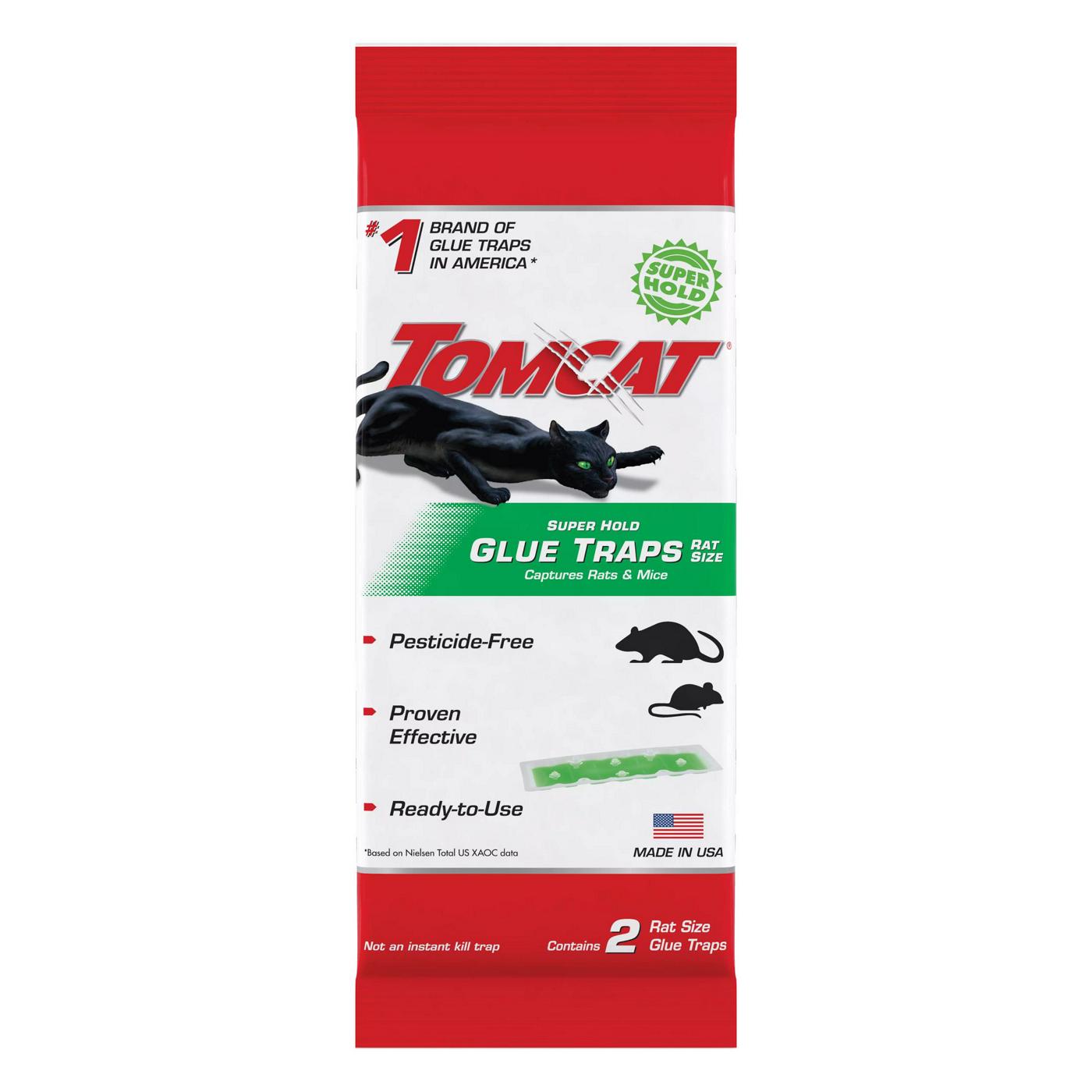 Tomcat Super Hold Rat Size Glue Traps; image 1 of 11