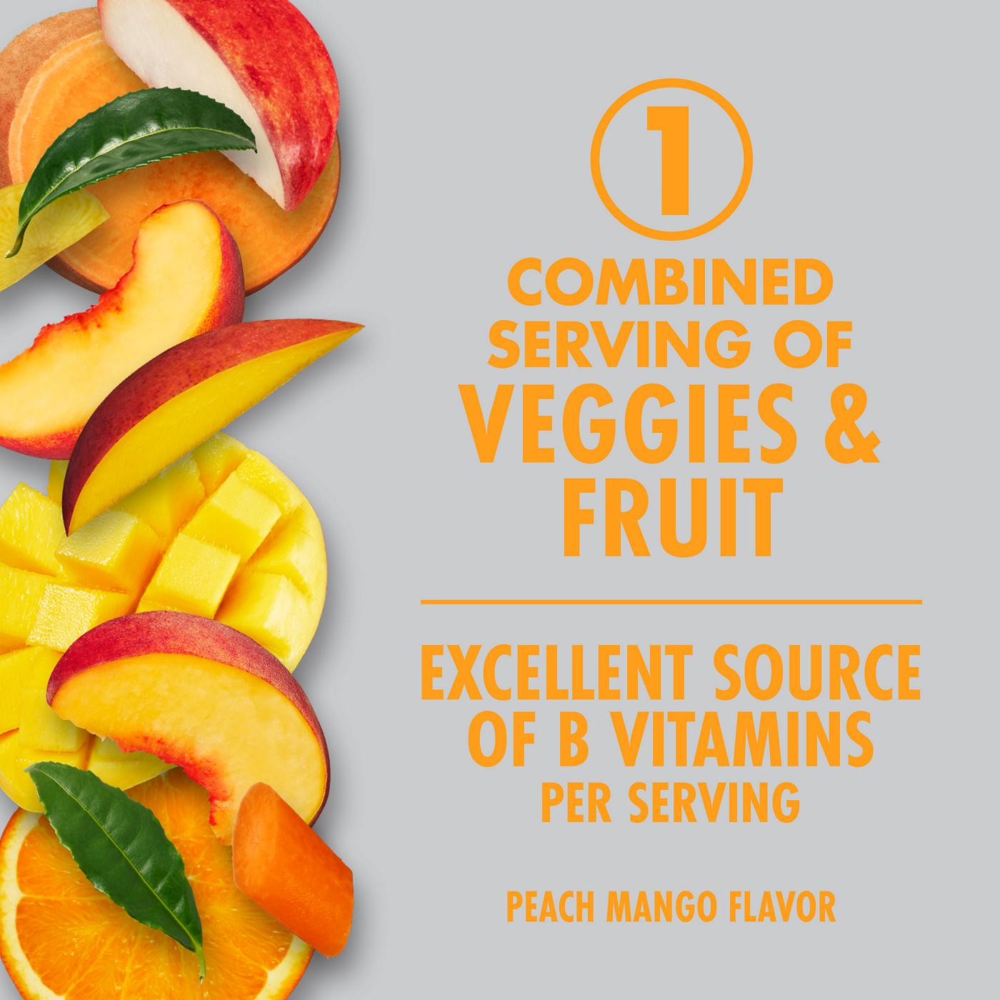 V8 +Energy Peach Mango Juice Energy Drink; image 4 of 8