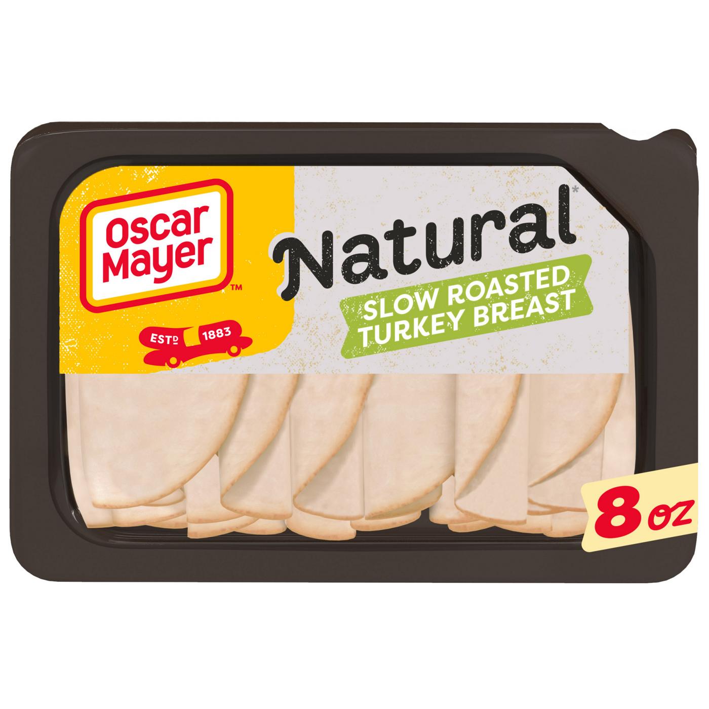 Oscar Mayer Natural Slow Roasted Turkey Breast; image 1 of 7