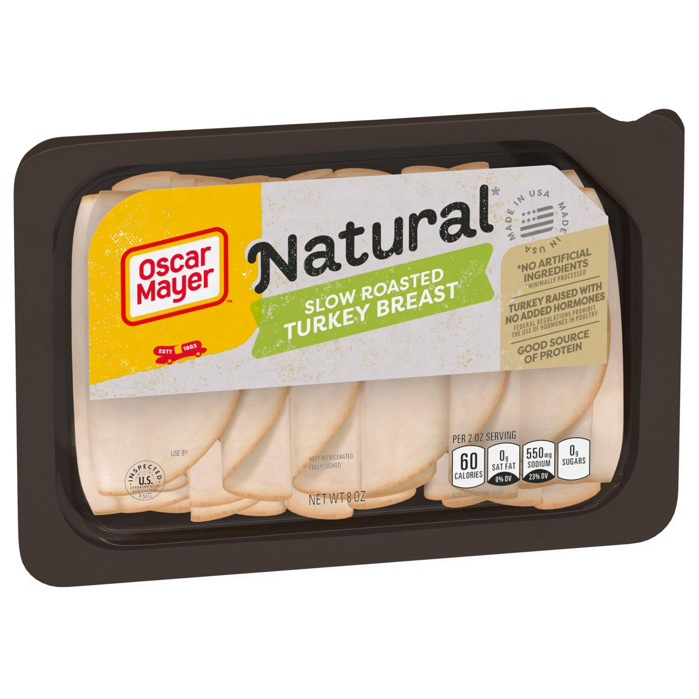 Oscar Mayer Natural Slow Roasted Turkey Breast; image 6 of 7