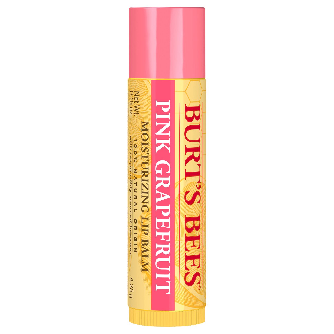 Burt's Bees Refreshing Lip Balm With Pink Grapefruit Shop Lip balm