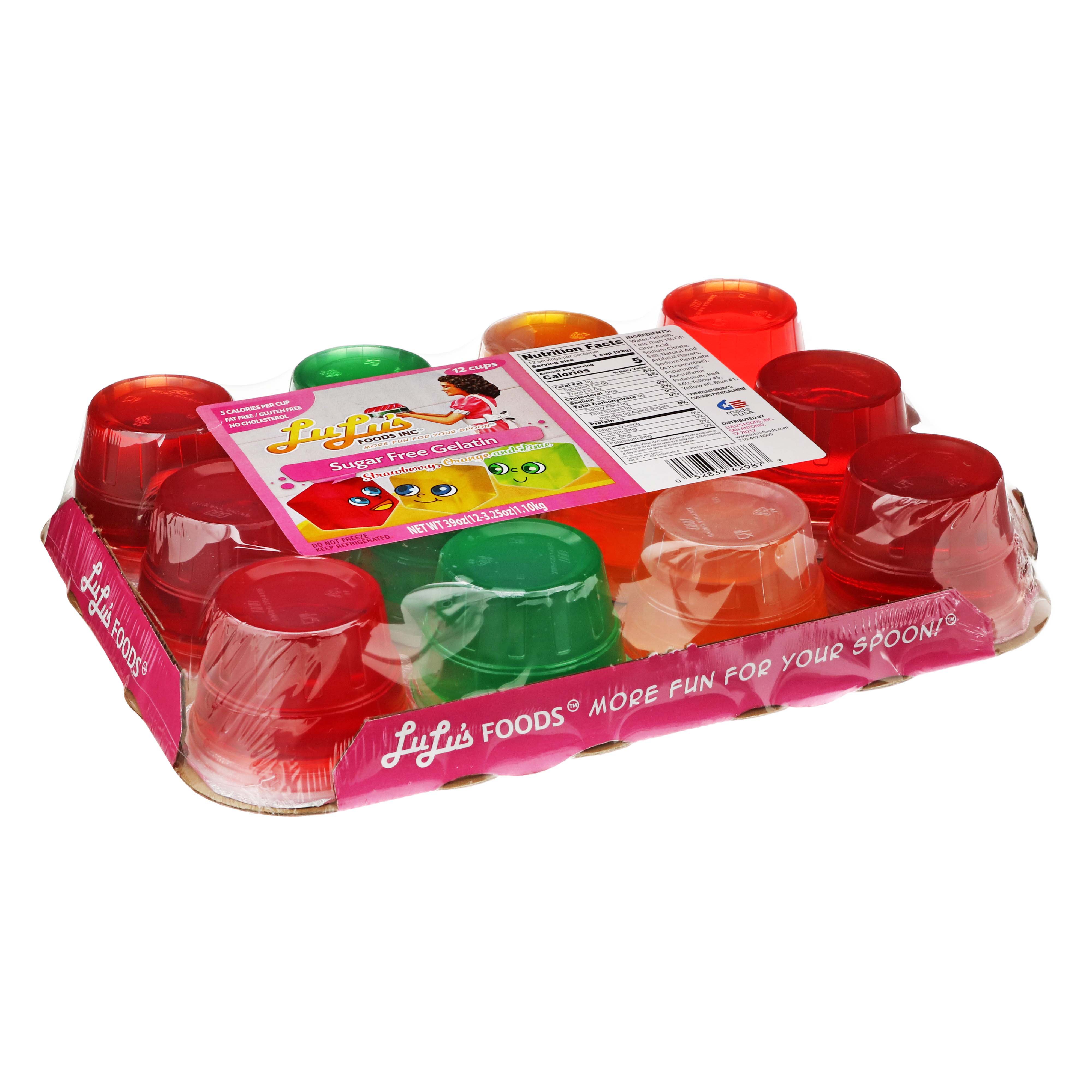 Lulu's Dessert Sugar Free Gelatin Assorted Flavors Shop Pudding