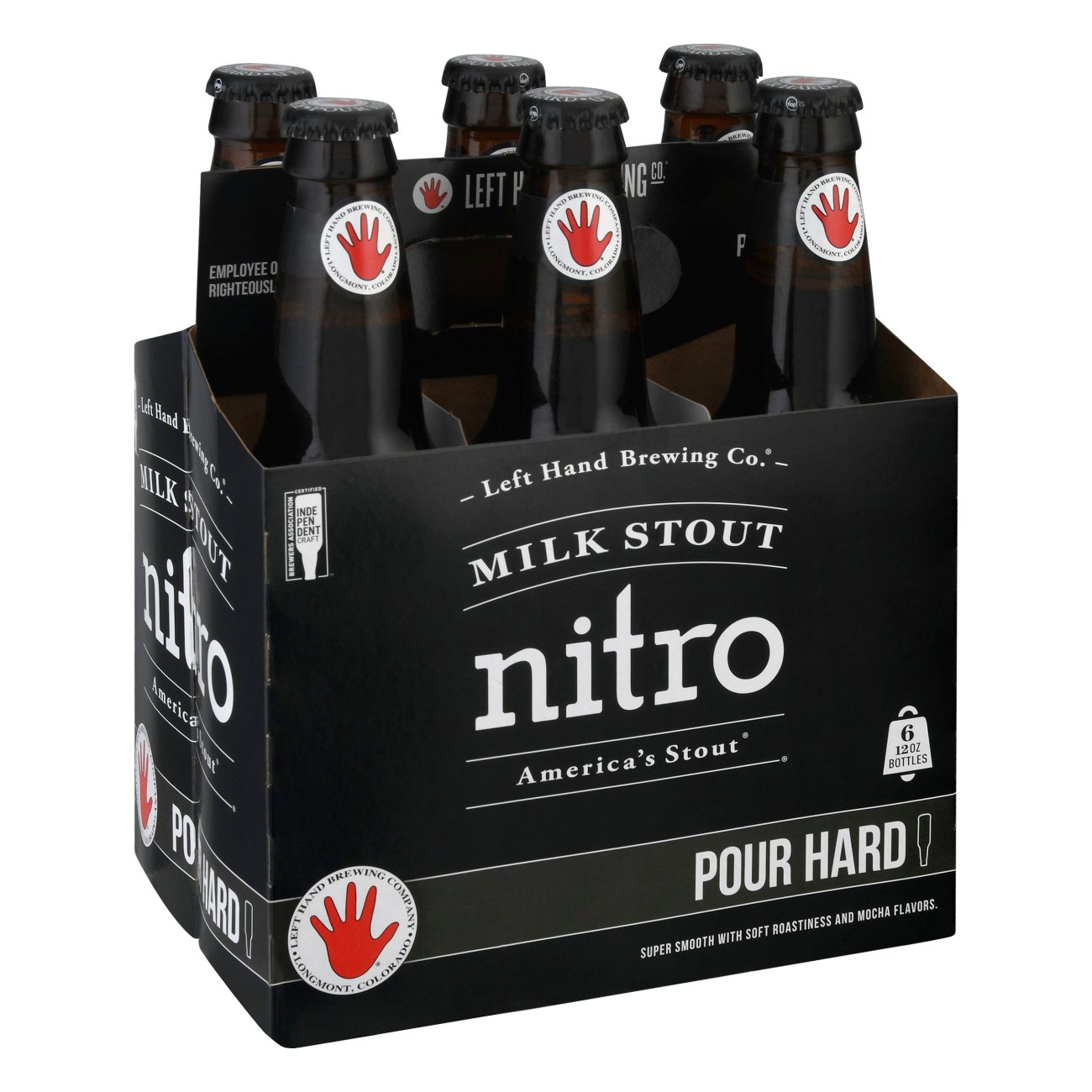 Left Hand Milk Stout Nitro Beer 12 oz Bottles Shop Beer at HEB