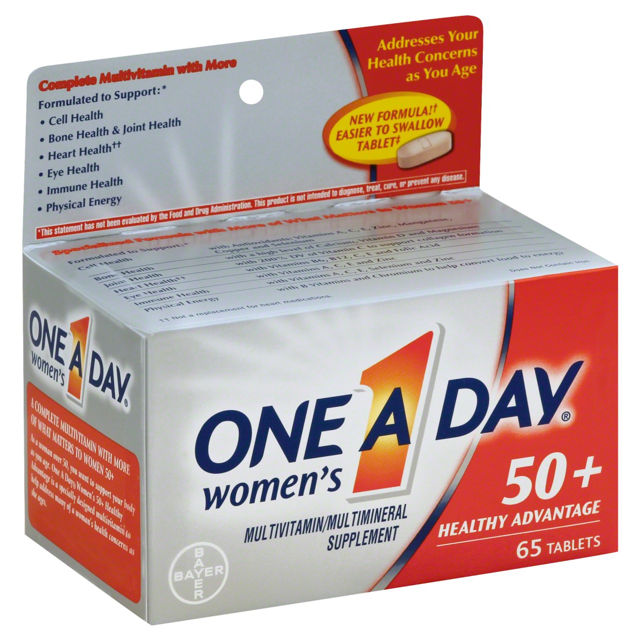 One A Day Women's 50 Plus Advantage - Shop Multivitamins at H-E-B