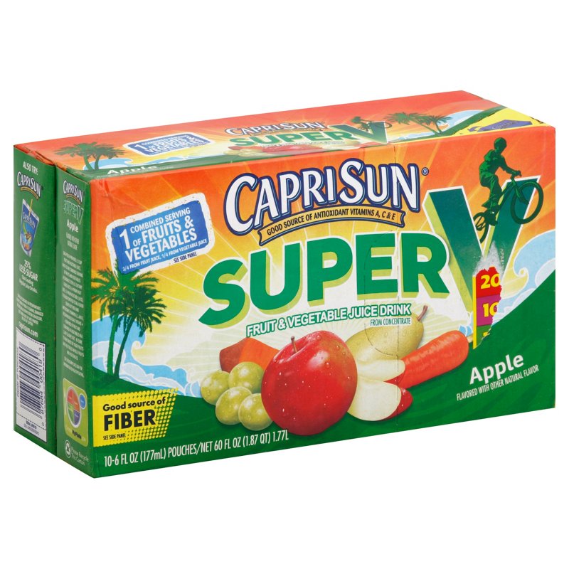 capri sun apple juice nutrition facts