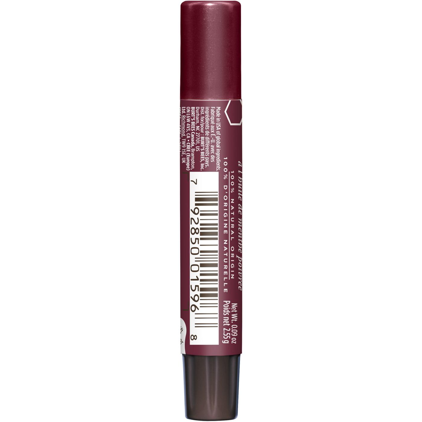 Burt's Bees Plum Lip Shimmer; image 4 of 13