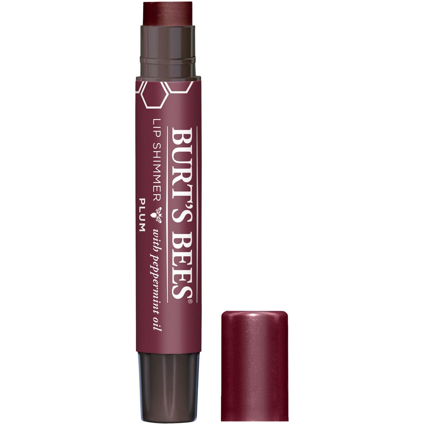 Burt's Bees Plum Lip Shimmer; image 10 of 13