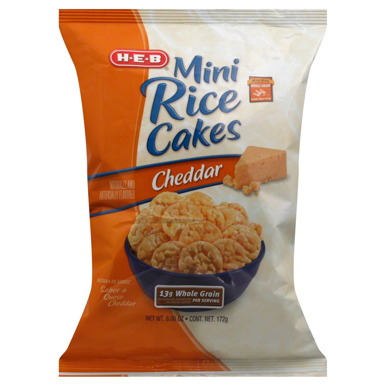 HEB Cheddar Mini Rice Cakes Shop Rice cakes at HEB