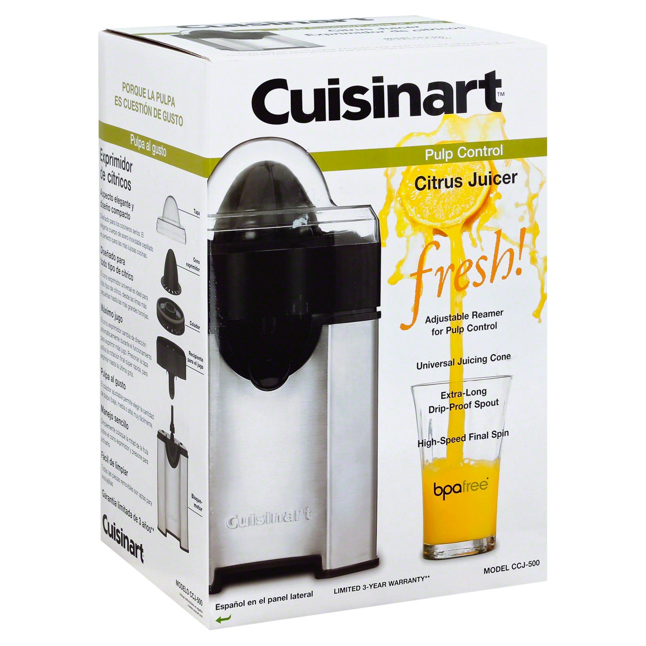 Cuisinart Pulp Control Citrus Juicer Shop Appliances at HEB