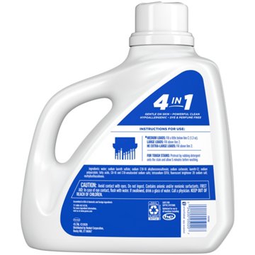 Purex Free & Clear HE Liquid Laundry Detergent, 115 Loads