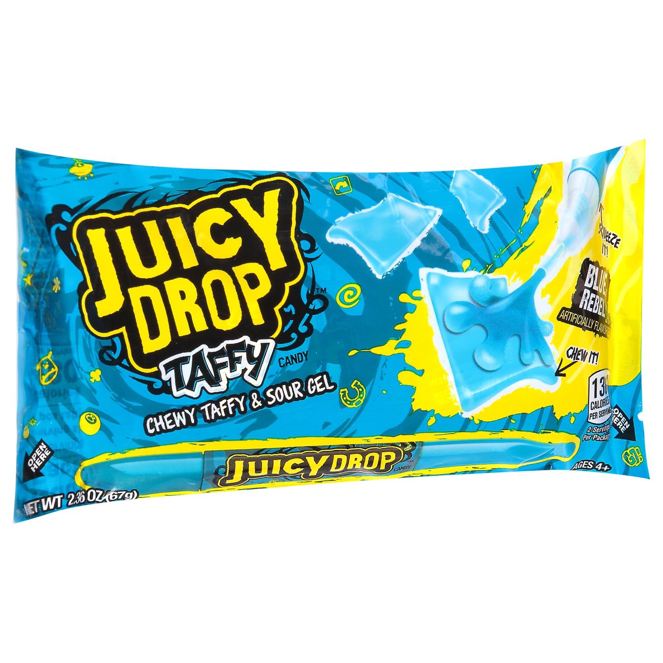 Juicy Drop KnockOut Punch Taffy Candy Shop Candy at HEB