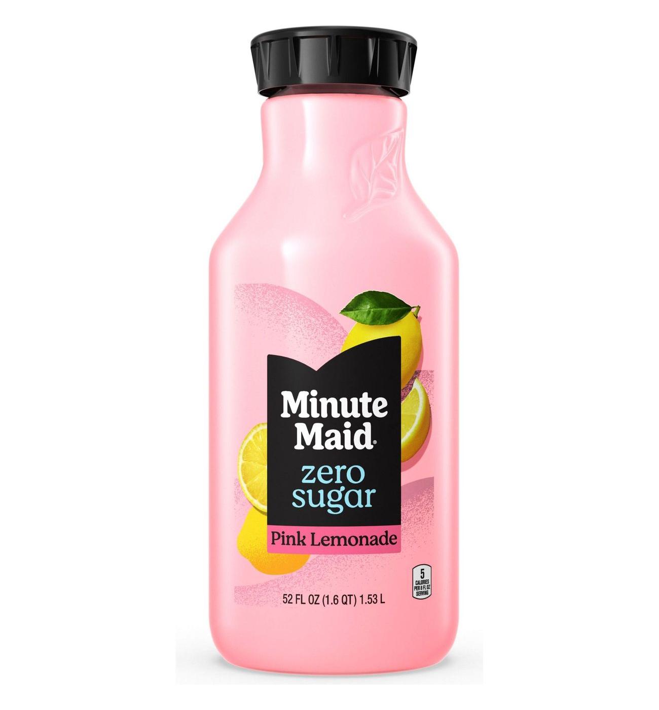 Minute Maid Zero Sugar Pink Lemonade; image 1 of 7