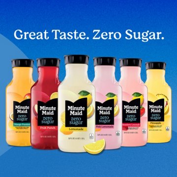 Minute Maid Zero Sugar Pink Lemonade