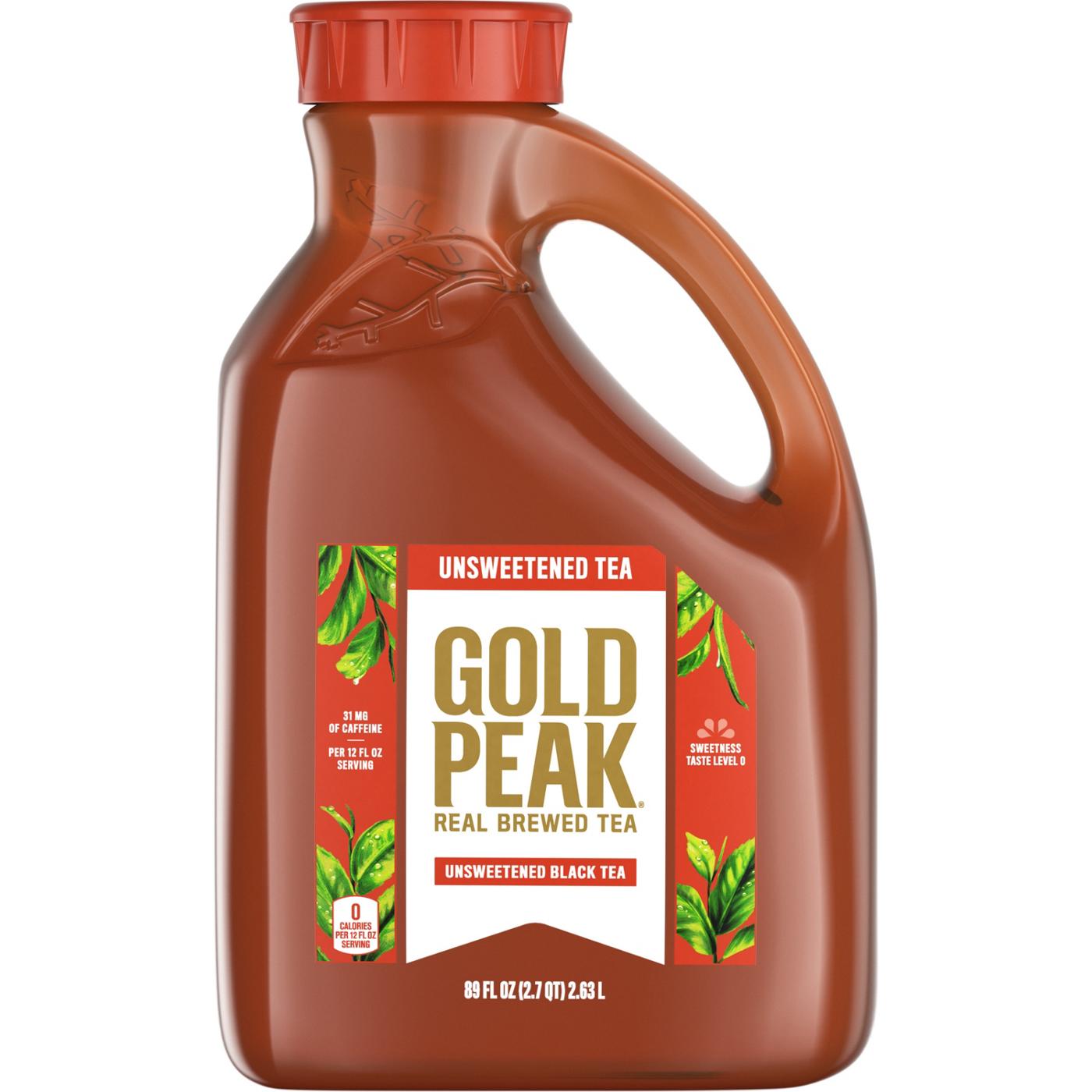 Gold Peak Unsweetened Black Tea; image 1 of 8