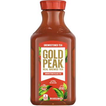 Gold Peak Unsweetened Black Tea, 76 oz