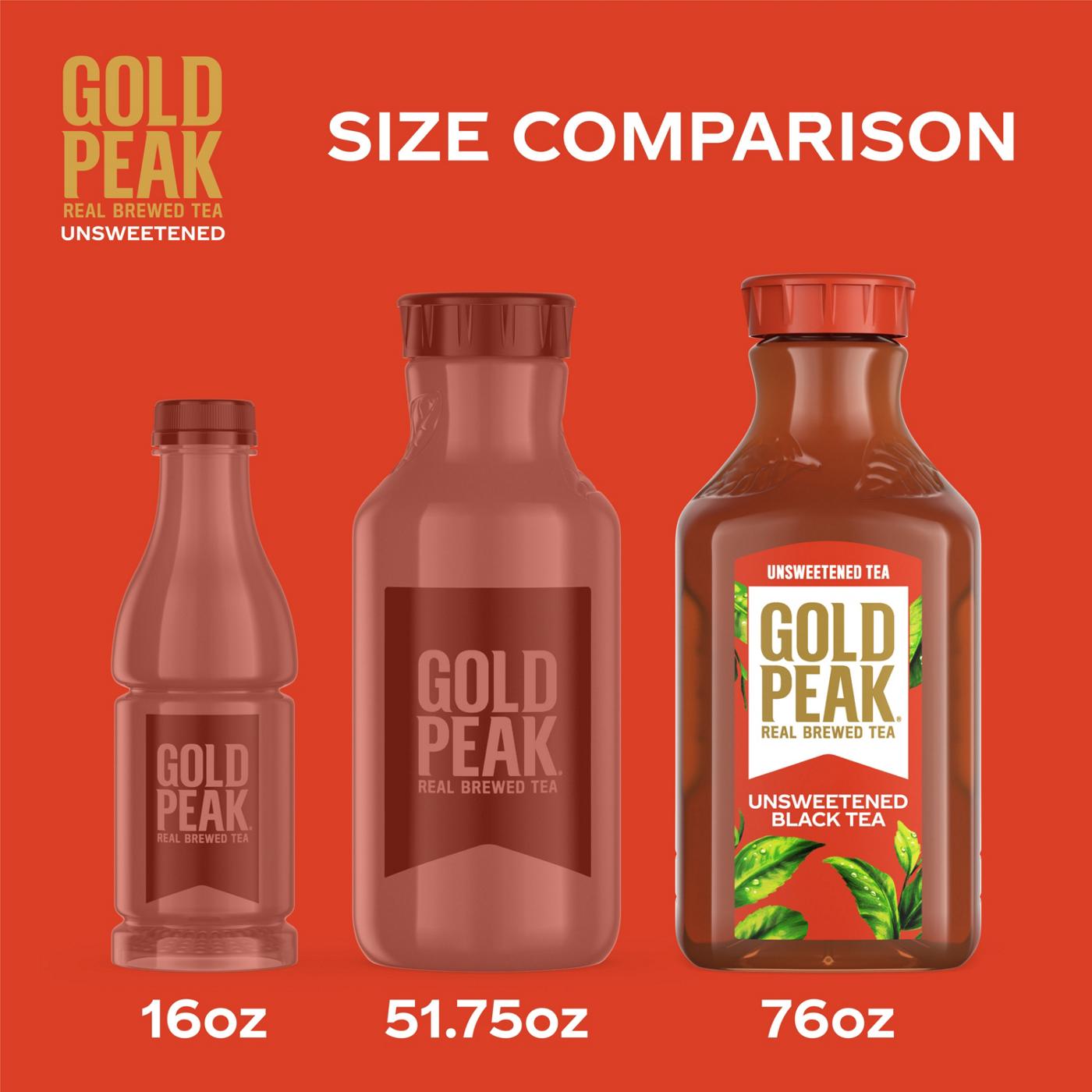 Gold Peak Unsweetened Black Tea; image 8 of 8