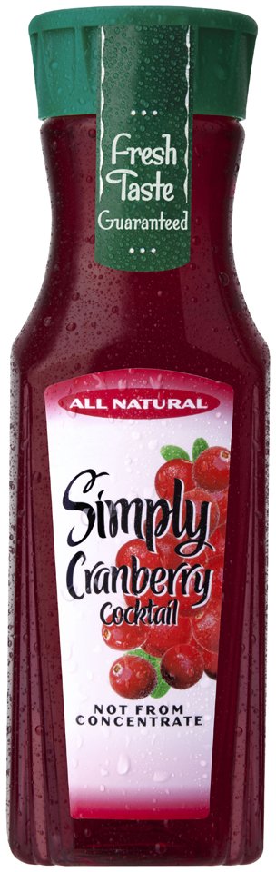 Simply cranberry juice sales