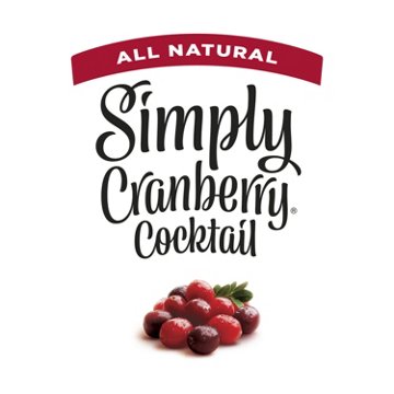 Simply Cranberry Cocktail Juice Drink