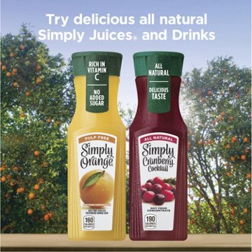 Simply Cranberry Cocktail Juice Drink
