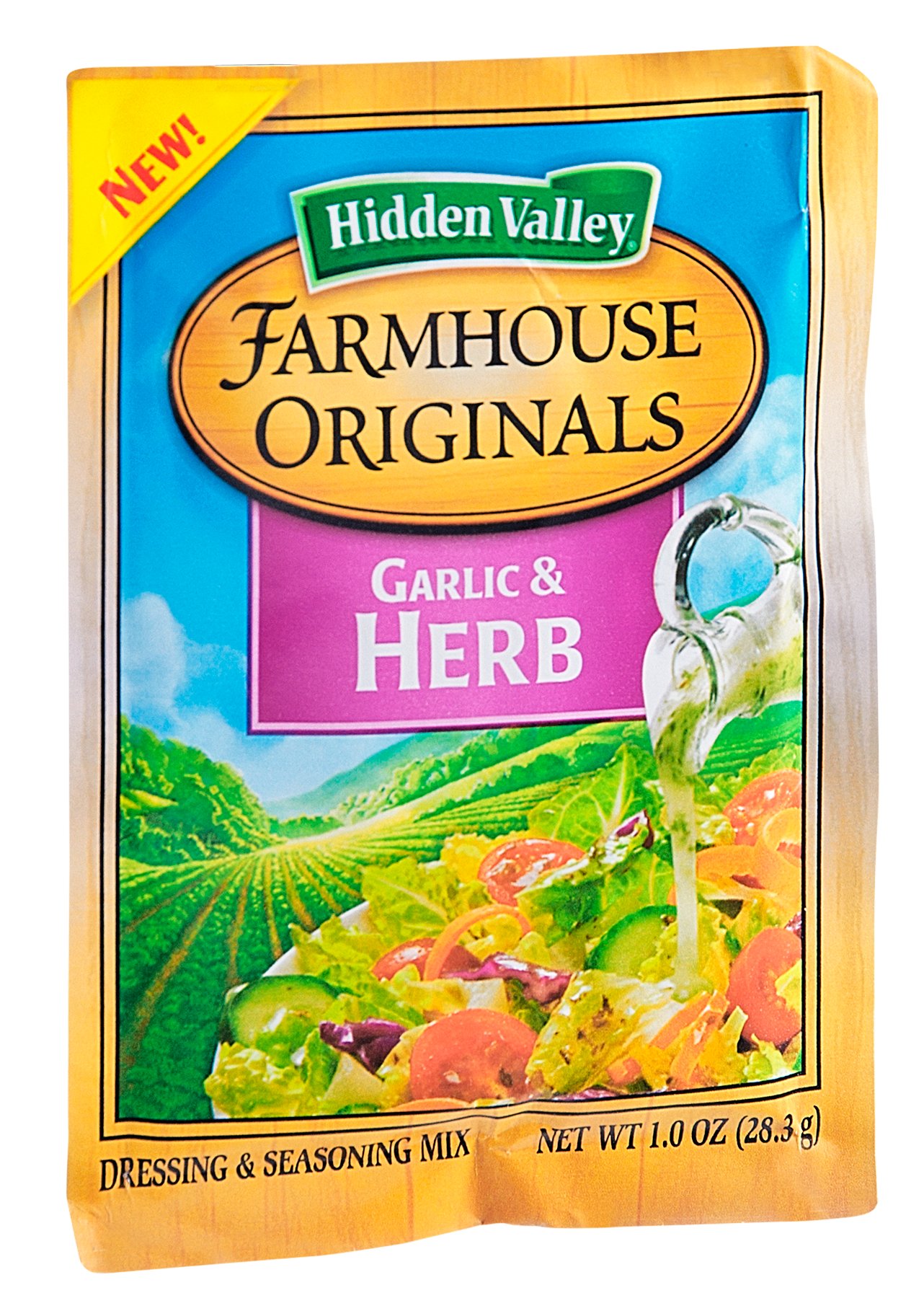 Hidden Valley Farmhouse Originals Garlic & Herb Dressing & Seasoning Mix Shop Salad Dressings