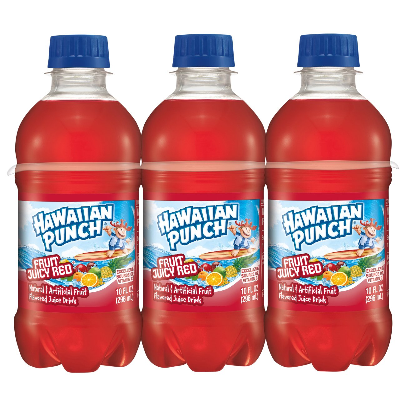 Hawaiian Punch Fruit Juicy Red Juice Drink 10 Oz Bottles Shop Juice At H E B 5841