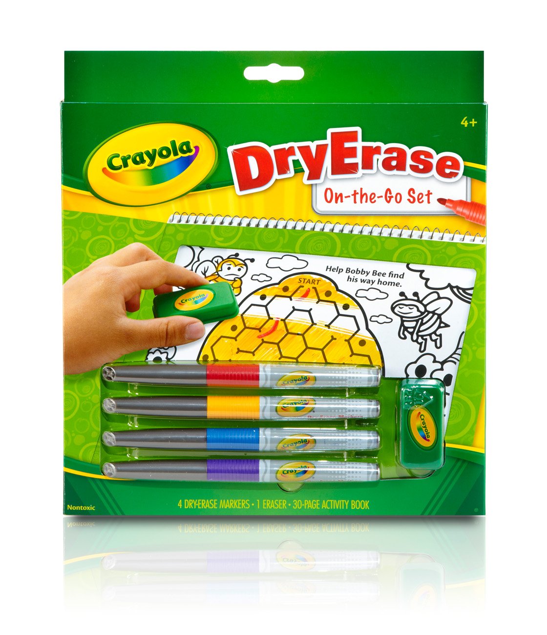 Crayola Dry Erase On-The-Go Set - Shop Bulletin & Dry-Erase Boards at H-E-B