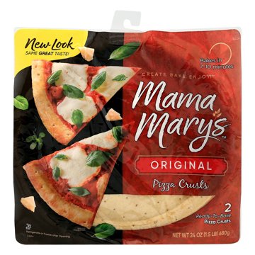 Mama Mary's Original Pizza Crusts, 2 ct