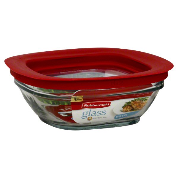 Rubbermaid Glass 2.5 Cup Container & Lid Shop Food Storage at HEB