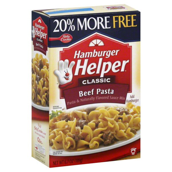 Hamburger Helper Beef Noodle Dinner 20 More Shop Pantry Meals at HEB