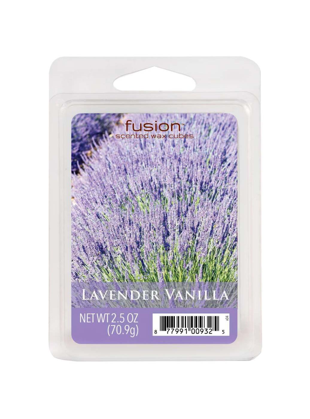 Fusion Lavender Vanilla Scented Wax Melt Cubes; image 1 of 2