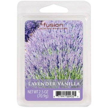 Fusion Lavender Vanilla Scented Wax Melt Cubes, 2.5 oz