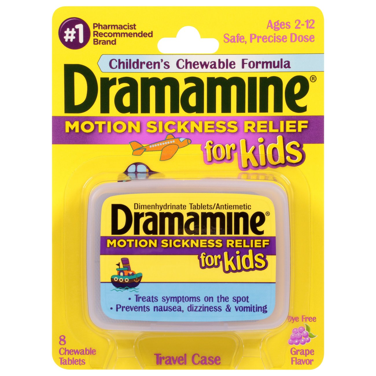 Dramamine For Kids Motion Sickness Shop Digestion & nausea at HEB