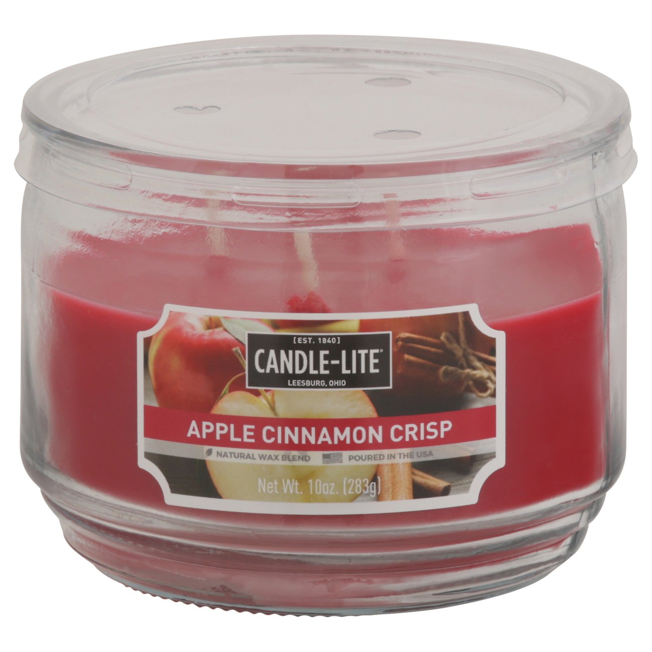 CandleLite Apple Cinnamon Crisp Scented Wick Candle Shop Air