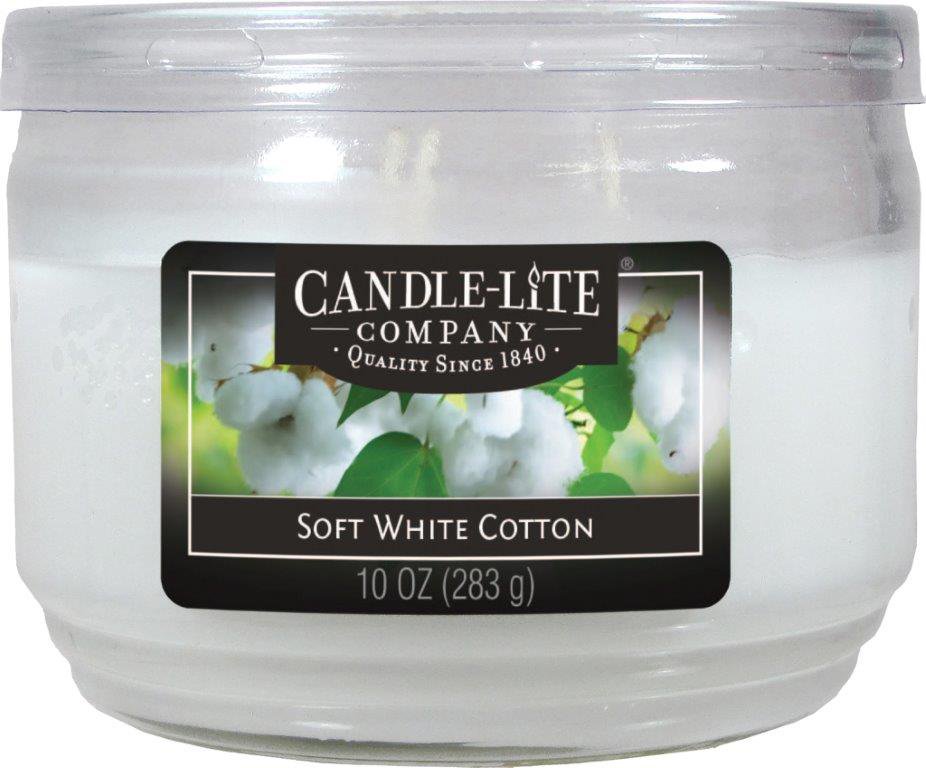 CandleLite Soft White Cotton Scented Wick Candle Shop Candles at HEB
